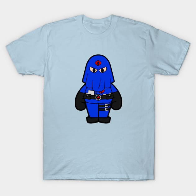 cobra commander retro chibi T-Shirt by mighty corps studio